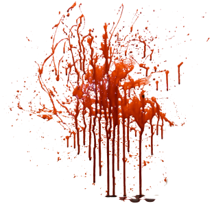 Blood Splash PNG Transparent 2
