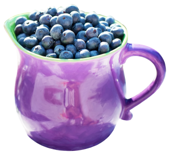 Blueberries PNG Transparent