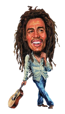 Bob Marley PNG Transparent