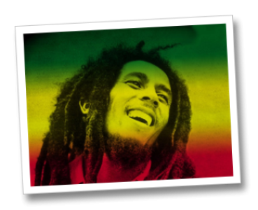 Bob Marley Portrait PNG Download