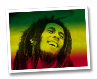Bob Marley Portrait PNG Download