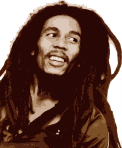 Bob Marley Portrait PNG Download