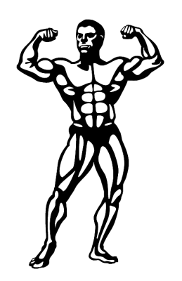 Muscular Bodybuilder PNG Download