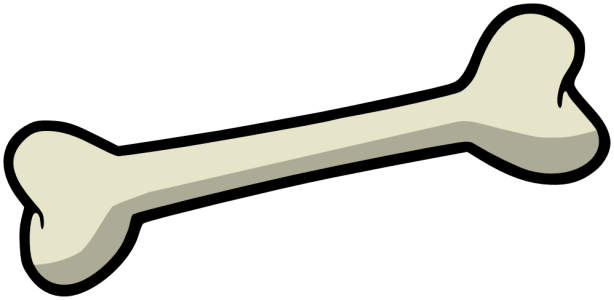 Bone Clipart PNG Transparent 3