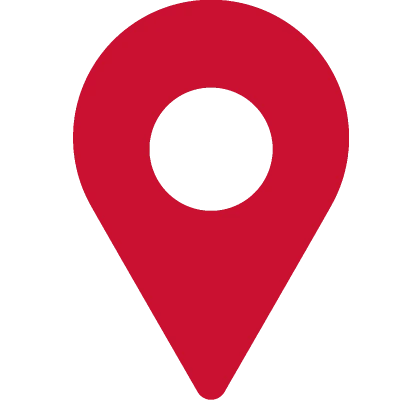 location Icon Red monochrome png