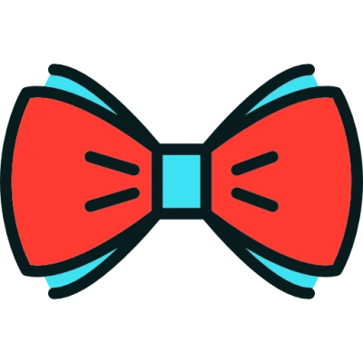 Classic Bow Tie PNG Download