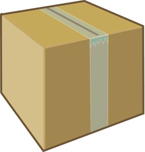 Cardboard/Storage Box PNG Download 1