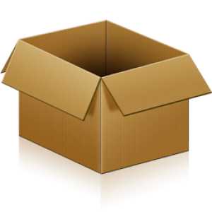 Cardboard/Storage Box PNG Download 2