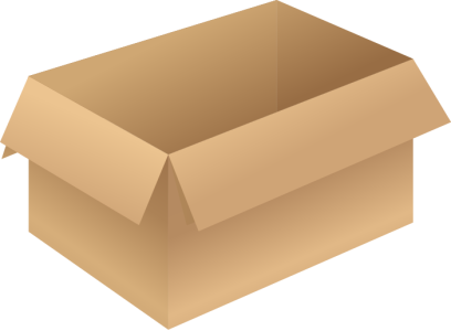 Cardboard/Storage Box PNG Download 3