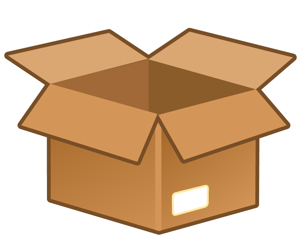 Cardboard/Storage Box PNG Download 5