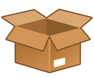 Cardboard/Storage Box PNG Download 5