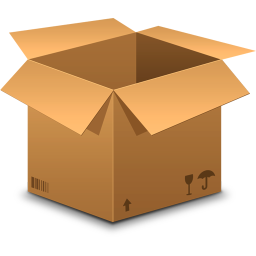 Cardboard/Storage Box PNG Download 6