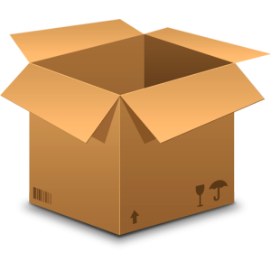 Cardboard/Storage Box PNG Download 6