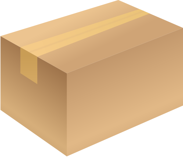Cardboard/Storage Box PNG Download 7