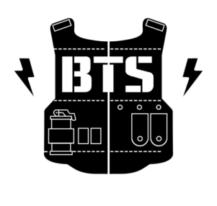 BTS Logo PNG Transparent Image 15
