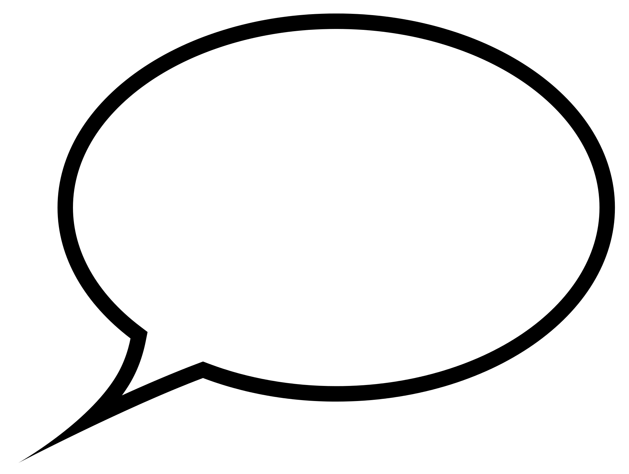 Speech Bubble PNG Clipart Transparent Image 18