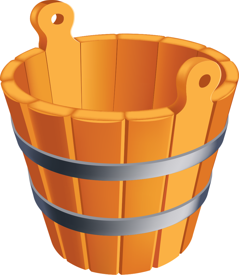 Bucket PNG Transparent Image