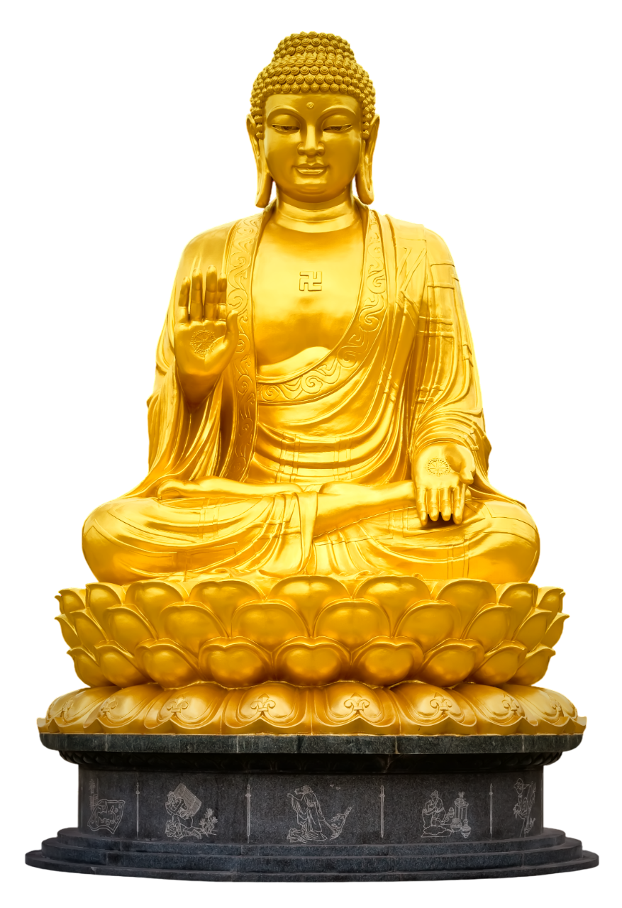 Lord Buddha Illustration PNG Download