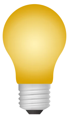 Light Bulb PNG Transparent Image