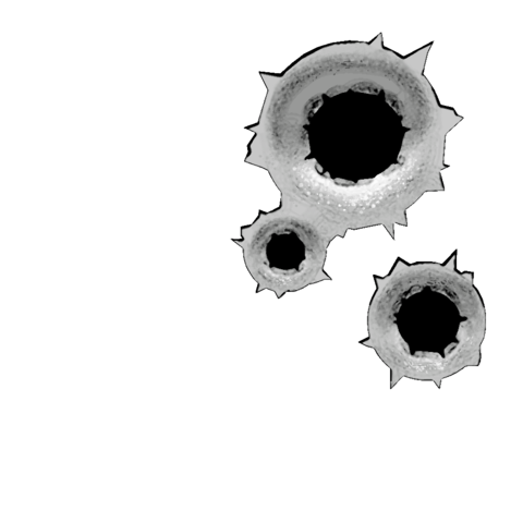 Bullet Hole PNG Transparent Image 10