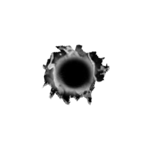 Bullet Hole PNG Transparent Image 16