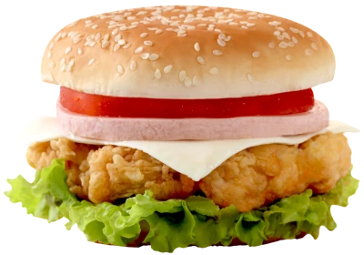 Burger PNG Transparent Image