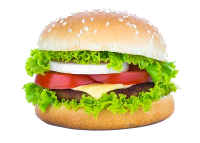 Burger PNG Transparent Image