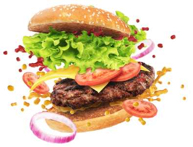 Burger PNG Transparent Image 15