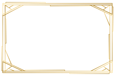 golden Frame, rectangle png