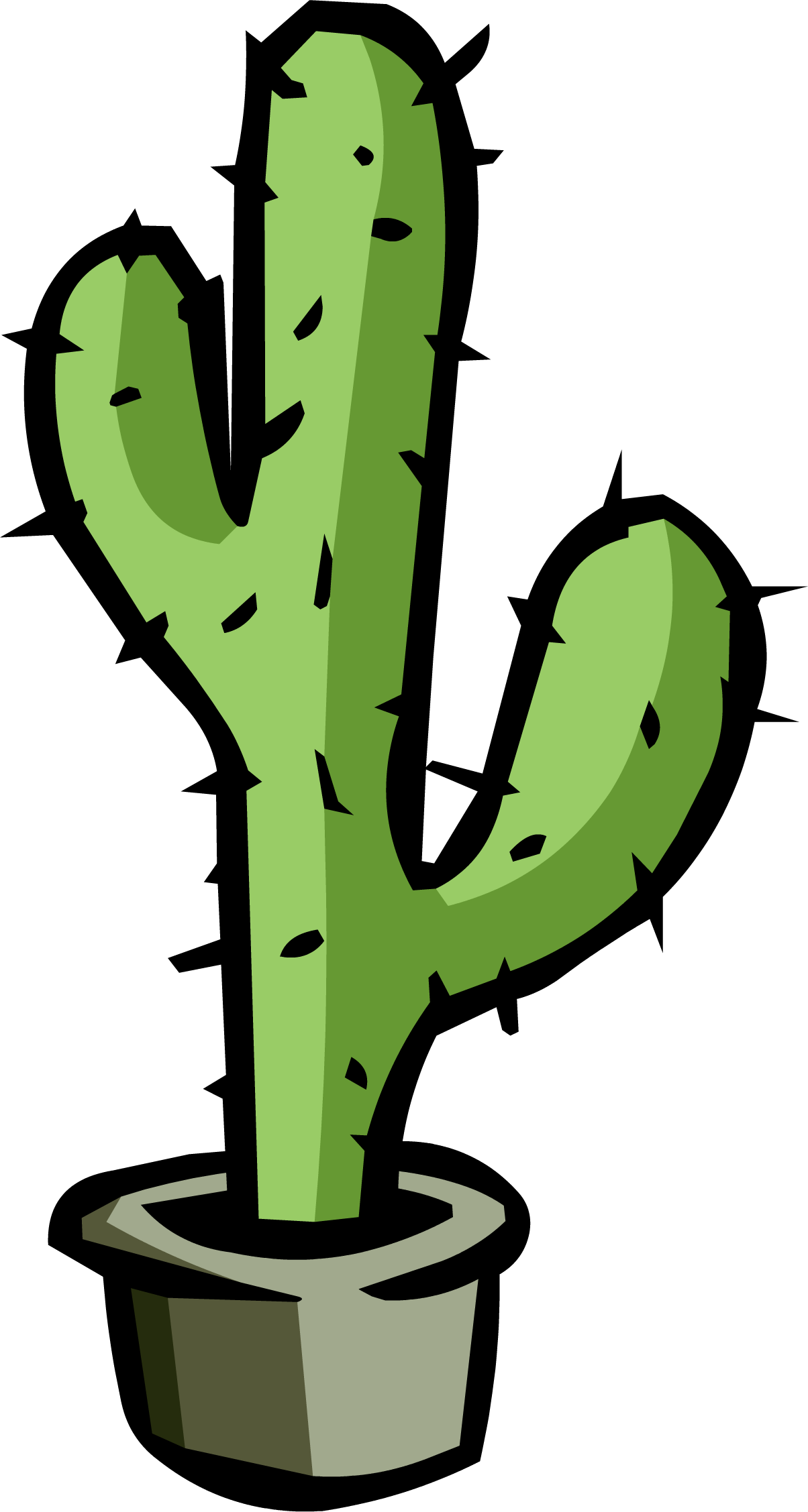 Desert Cactus Illustration PNG Download 11