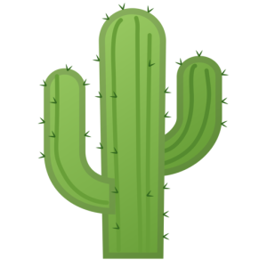 Desert Cactus Illustration PNG Download 12