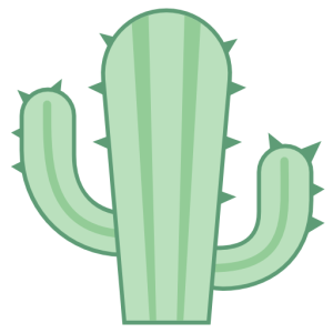 Desert Cactus Illustration PNG Download 14