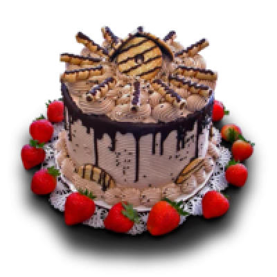Birthday/Celebration Cake PNG Download