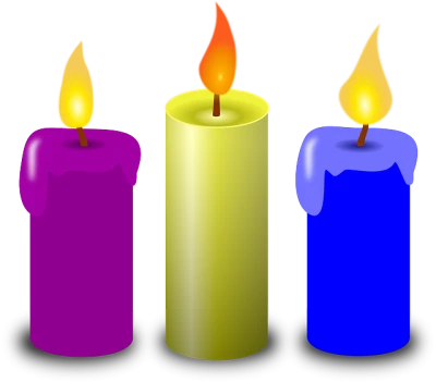 Decorative Candle PNG Download