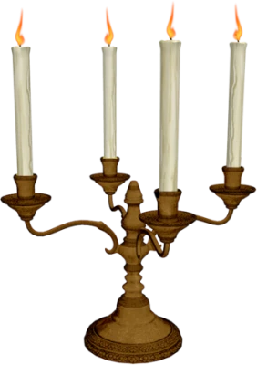 Decorative Candle PNG Download