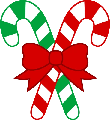 Candy Cane PNG Transparent Image