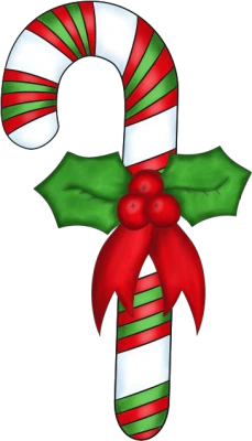 Candy Cane PNG Transparent Image