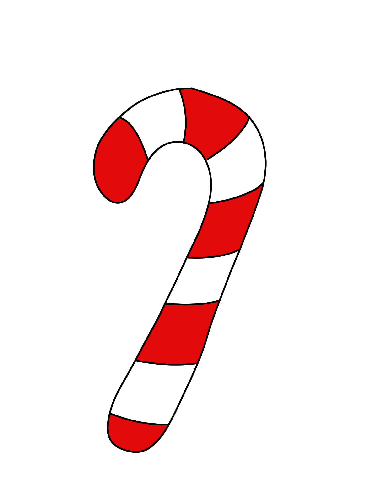 Candy Cane PNG Transparent Image 11
