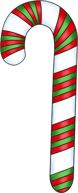 Candy Cane PNG Transparent Image