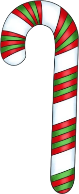 Candy Cane PNG Transparent Image