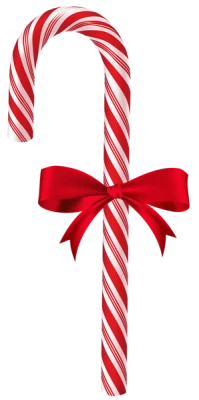 Candy Cane PNG Transparent Image