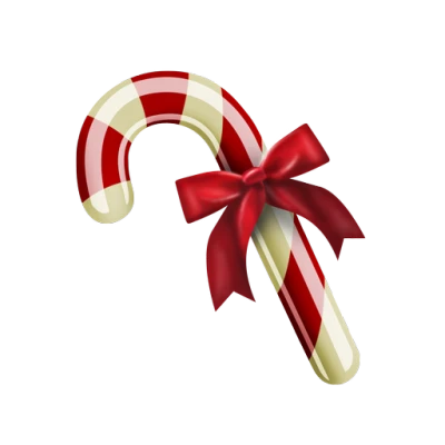 Candy Cane PNG Transparent Image