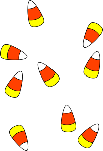 Candy Corn PNG Transparent Image 1