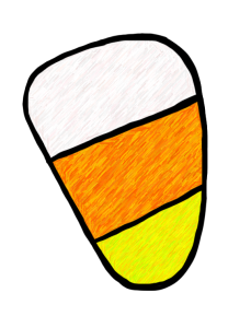 Candy Corn PNG Transparent Image 3