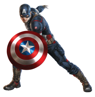 Captain America PNG Transparent Image