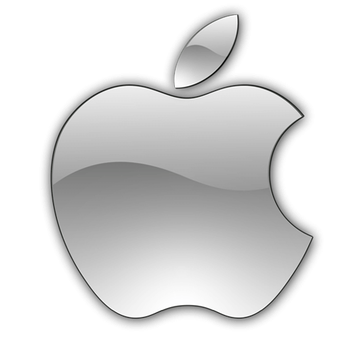 APPLE TRANSPARENT LOGO