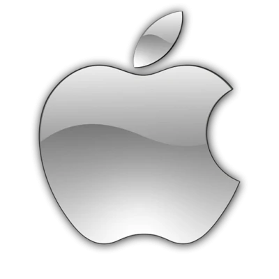 APPLE TRANSPARENT LOGO