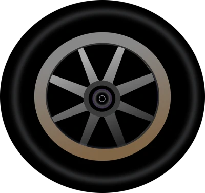 Car Wheel PNG Transparent Image