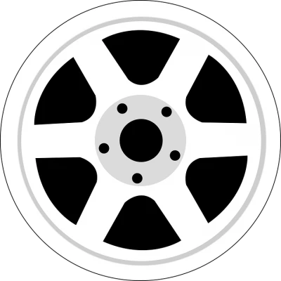 Automobile Tire & Rim PNG Download