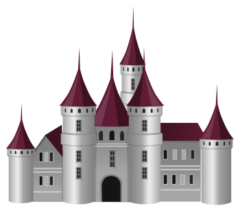 Medieval Castle Illustration PNG Download 5